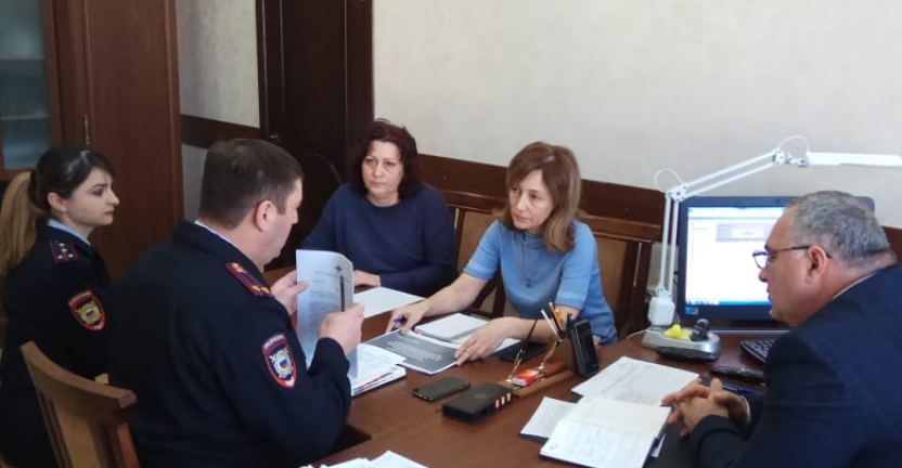 Рабочая встреча с представителями Министерства внутренних дел по Карачаево-Черкесской Республике