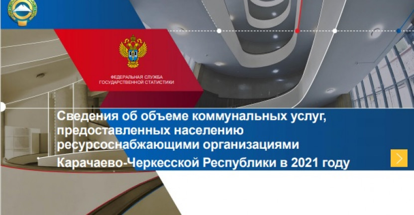Сведения об объеме коммунальных услуг, предоставленных населению ресурсоснабжающими организациями Карачаево-Черкесской Республики в 2021 году